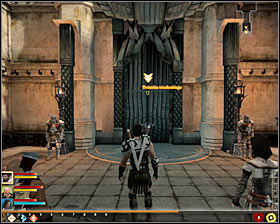 You will receive this mission automatically after speaking with Varric (M3, 5) for the first time - A Friend in the Guard - Act I - Dragon Age II Game Guide