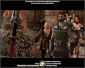 After finishing the affairs at the Order, you will be automatically moved back to [Darktown - Anders Clinic] #1 (M23, 2) - Tranquility - Act I - Dragon Age II Game Guide