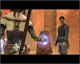 In order to talk with Vincent, you will have to go to [Lowtown] during the day and head to the marketplace - Wayward Son - p. 1 - Act I - Dragon Age II Game Guide