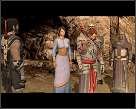 Only after eliminating Karras should you take care of the Templars and Templar Archers #1, occupying both paths leading to the caves - Act of Mercy - p. 3 - Act I - Dragon Age II Game Guide