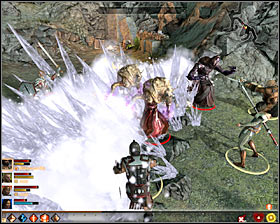 Right after the battle begins, Id recommend you start attacking Wilmod #1, as hes able to buff the other Abominations - Enemies Among Us - p. 1 - Act I - Dragon Age II Game Guide