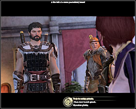 Go up the stairs and open the right door #1 (M6, 3) to reach Idunnas room - Enemies Among Us - p. 1 - Act I - Dragon Age II Game Guide