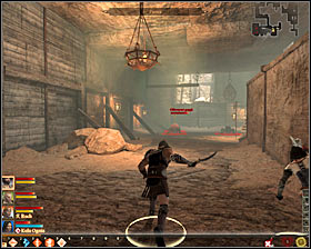 Stay inside the safehouse and go to the next room to use the hatch (M14, 10) leading to [Undercity Streets] #1 (M40, 1) - Shepherding Wolves - p. 1 - Act I - Dragon Age II Game Guide