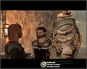 Follow the only possible path until you reach a bigger area #1 - Shepherding Wolves - p. 1 - Act I - Dragon Age II Game Guide