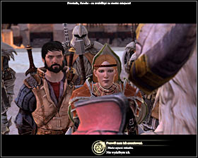 Unfortunately you wont have any influence on the course and effect of the conversation with Arishok - Demands of the Qun - p. 1 - Act II - Dragon Age II Game Guide