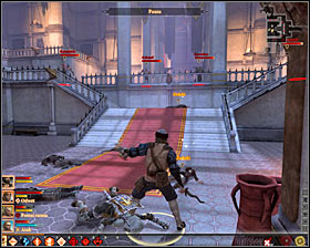 Irrespectively of whether you have chosen Merediths or Orsinos plan, you will end up in [Hightown - Viscounts Keep] #1 - Demands of the Qun - p. 3 - Act II - Dragon Age II Game Guide