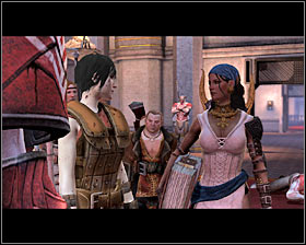 As you defeat them, there will be another conversation with Arishok and it can end in the ways - Demands of the Qun - p. 3 - Act II - Dragon Age II Game Guide