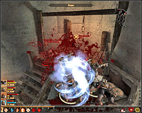 Its a good idea to command your party members to stay by the starting point - Blackpowder Courtesy - p. 1 - Act II - Dragon Age II Game Guide