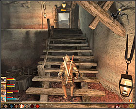 After the fight its worth to take a look around, opening a chest (M63, 3) with an item connected with a new quest #1 - Blackpowder Courtesy - p. 1 - Act II - Dragon Age II Game Guide