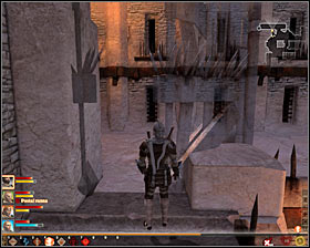 Id definitely recommend examining the Elven Fanatic corpse #1, which will let you obtain, inter alia, a Formula and the Brothers End sword - Blackpowder Courtesy - p. 2 - Act II - Dragon Age II Game Guide