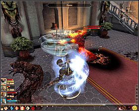 After entering the estate (M52, 1), you will be quite surprisingly attacked by monsters - Prime Suspect - p. 1 - Act II - Dragon Age II Game Guide