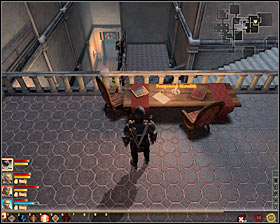 Return to the previous corridor and this time choose the middle eastern door #1 - Prime Suspect - p. 1 - Act II - Dragon Age II Game Guide