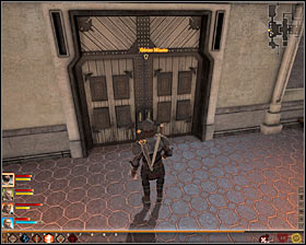 If you believe Gascard, you will have to let him go by choosing the upper right dialogue option at the end of the conversation #1 - Prime Suspect - p. 2 - Act II - Dragon Age II Game Guide