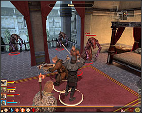 If Gascards story doesnt convince you and you still think hes the murderer, choose the lower right dialogue option at the end of the conversation #1 - Prime Suspect - p. 2 - Act II - Dragon Age II Game Guide