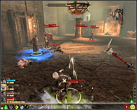 Petrice will run away right before the fight, so you will be on your own - Offered and Lost - p. 2 - Act II - Dragon Age II Game Guide