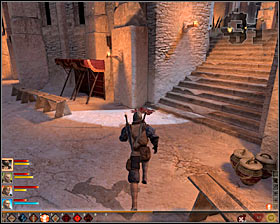 Irrespectively of the chosen option, you will learn the details of the incident and will have to follow the blood trail - All That Remains - p. 1 - Act II - Dragon Age II Game Guide