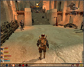 Now you can use one of the two exits from this location (M73, 2) - Following the Qun - Act II - Dragon Age II Game Guide