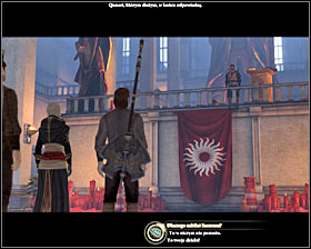 Head to [Hightown - Chantry] during the night #1 - Following the Qun - Act II - Dragon Age II Game Guide