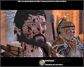 After the fight you will be forced to speak with Isabela #1 - To Catch a Thief - Act II - Dragon Age II Game Guide