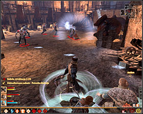 Irrespectively of the chosen dialogue option the action will move to [Lowtown - Lost-End Foundry] (M74, 1) - To Catch a Thief - Act II - Dragon Age II Game Guide