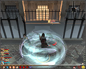 You have to reckon with Orsino jumping from one place to another #1, however hes the ones you should focus your attacks on - The Last Straw - p. 3 - Act III - Dragon Age II Game Guide