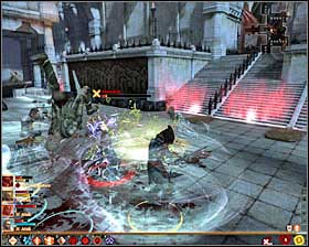 Eliminating both Guardians will let you advance to the last part of the fight with Meredith #1, which shouldnt be interrupted by any cutscenes with new monsters - The Last Straw - p. 5 - Act III - Dragon Age II Game Guide