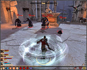 Now head to the eastern #1, go down and get to the passage (M13, 1), which will automatically take you to [Docks] (M20, 1) - The Last Straw - p. 6 - Act III - Dragon Age II Game Guide