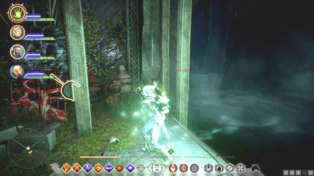 Lever on a wooden element. - Dragon Age Inquisition: God of Secrets - Side quests - Lost Temple of Dirthamen - Dragon Age: Inquisition Game Guide & Walkthrough