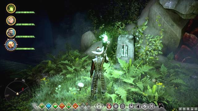 One of runes - Dragon Age Inquisition: Runes in the Lost Temple - Side quests - Lost Temple of Dirthamen - Dragon Age: Inquisition Game Guide & Walkthrough