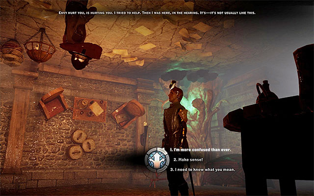 Talk to Cole - Dragon Age Inquisition: Champions of the Just (siding with templars) - Main storyline quests (The Path of the Inquisitor) - Dragon Age: Inquisition Game Guide & Walkthrough