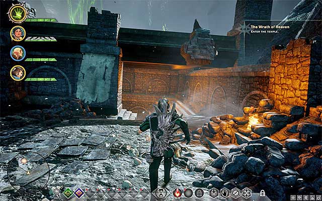 The path to the temple - Dragon Age Inquisition: The Wrath of Heaven - Main storyline quests (The Path of the Inquisitor) - Dragon Age: Inquisition Game Guide & Walkthrough
