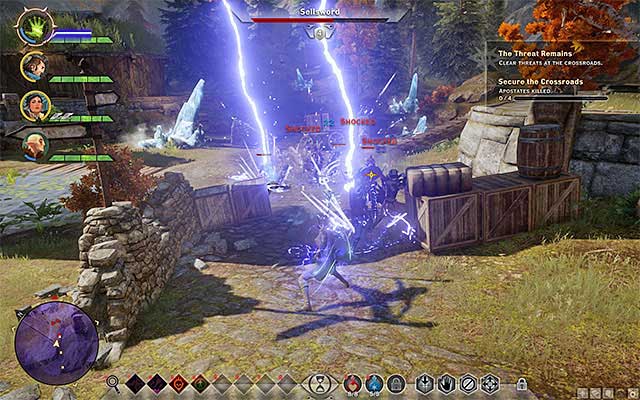 Eliminate the strongest of the Templars and mages as quickly as possible - Dragon Age Inquisition: The Threat Remains - Main storyline quests (The Path of the Inquisitor) - Dragon Age: Inquisition Game Guide & Walkthrough