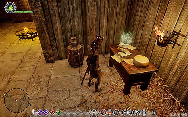Use the scanning mode to locate the notes - Dragon Age Inquisition: Passing Notes - Side quests - Haven - Dragon Age: Inquisition Game Guide & Walkthrough
