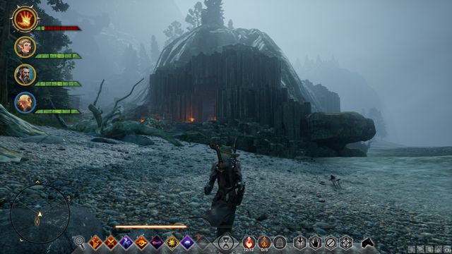 The cave to the South - Dragon Age Inquisition: Red Water - Side quests - The Storm Coast - Dragon Age: Inquisition Game Guide & Walkthrough