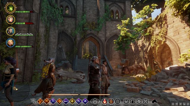 Dinah Hanin ruins - Dragon Age Inquisition: The Knights Tomb - Side Quests - Emerald Graves - Dragon Age: Inquisition Game Guide & Walkthrough