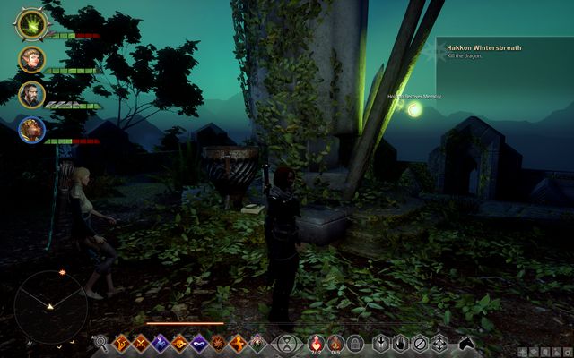 One of the memories near the altar. - Dragon Age Inquisition: Where once we walked - The Frostback Basin - Jaws of Hakkon DLC - Dragon Age: Inquisition Game Guide & Walkthrough