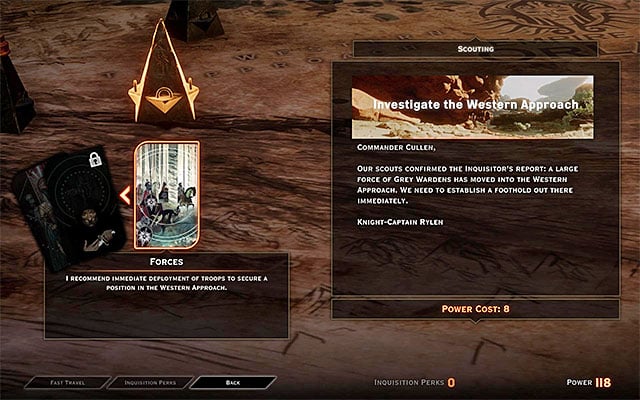 A pawn on the map, connected to the Western Approach - Dragon Age Inquisition: Here Lies the Abyss - Main storyline quests (The Path of the Inquisitor) - Dragon Age: Inquisition Game Guide & Walkthrough