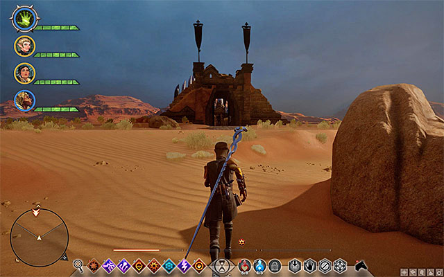 Hawke and Stroud can both be found by the bridge leading to the Ritual Tower. - Dragon Age Inquisition: Here Lies the Abyss - Main storyline quests (The Path of the Inquisitor) - Dragon Age: Inquisition Game Guide & Walkthrough