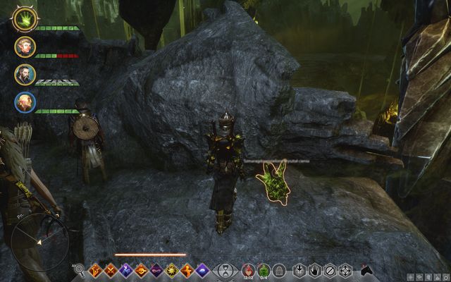 Emerald green shadow crystal - Dragon Age Inquisition: Here Lies the Abyss - Main storyline quests (The Path of the Inquisitor) - Dragon Age: Inquisition Game Guide & Walkthrough