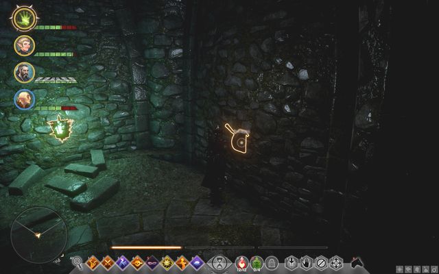 The lever for the grate - Dragon Age Inquisition: What Pride Had Wrought - Main storyline quests (The Path of the Inquisitor) - Dragon Age: Inquisition Game Guide & Walkthrough