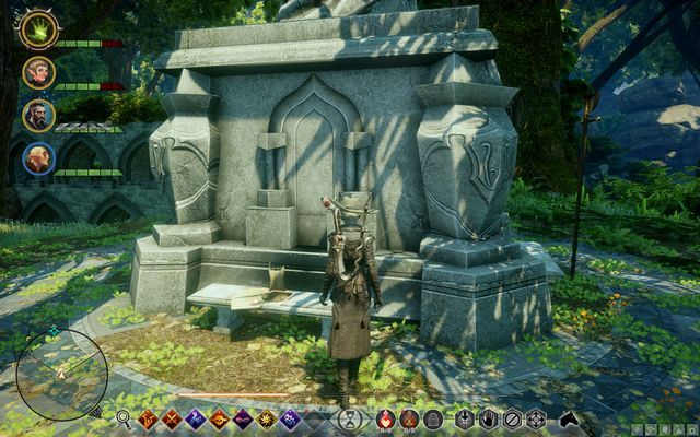 The letter on the bench - Dragon Age Inquisition: Devotion - Side Quests - Emerald Graves - Dragon Age: Inquisition Game Guide & Walkthrough