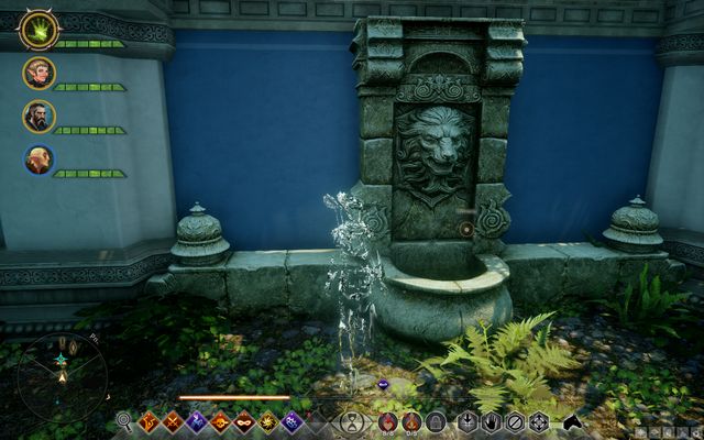 The spot where you put the candle - Dragon Age Inquisition: Devotion - Side Quests - Emerald Graves - Dragon Age: Inquisition Game Guide & Walkthrough