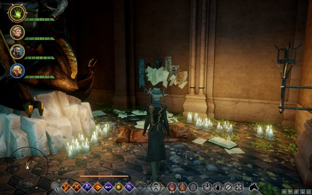 The notes on the wall - Dragon Age Inquisition: A Lovers Promise - Side Quests - Emerald Graves - Dragon Age: Inquisition Game Guide & Walkthrough