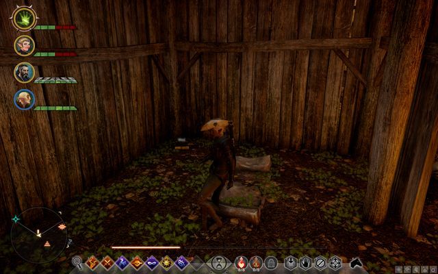 The map in the refugee cave - Dragon Age Inquisition: Watchers Pass Map - Side Quests - Emerald Graves - Dragon Age: Inquisition Game Guide & Walkthrough