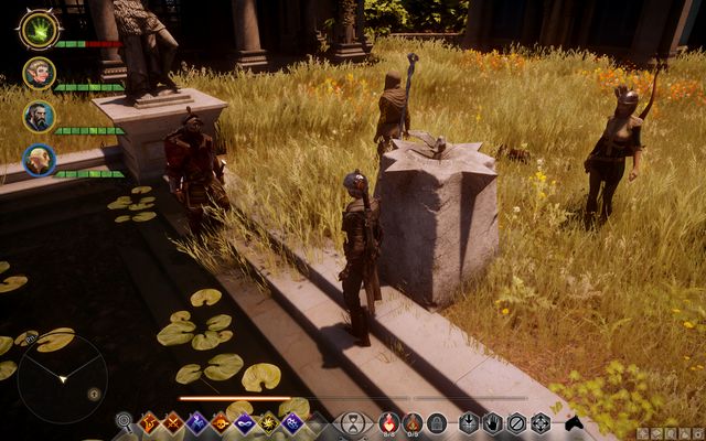 The first sketch - Dragon Age Inquisition: Chateau dOnterre - Side Quests - Emerald Graves - Dragon Age: Inquisition Game Guide & Walkthrough