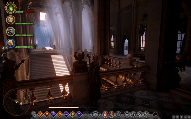 The statue from the second drawing - Dragon Age Inquisition: Chateau dOnterre - Side Quests - Emerald Graves - Dragon Age: Inquisition Game Guide & Walkthrough