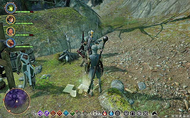 An example trace - Dragon Age Inquisition: Wardens on the Coast - Side quests - The Storm Coast - Dragon Age: Inquisition Game Guide & Walkthrough