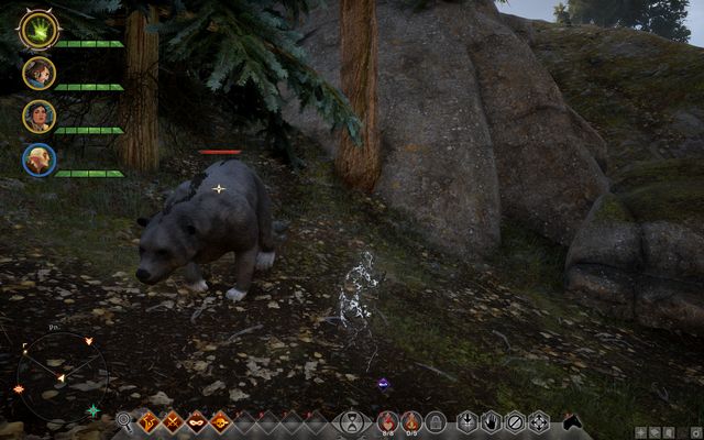A big bear - Dragon Age Inquisition: Bergrits Claws - Side quests - The Hinterlands - Dragon Age: Inquisition Game Guide & Walkthrough