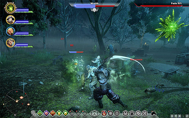 Use warriors to lure the opponents away from your archers and mages in the party. - Dragon Age Inquisition: Warriors on the battlefield - Combat - Dragon Age: Inquisition Game Guide & Walkthrough