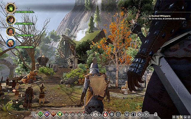 In villages, you can meet many NPCs - Dragon Age Inquisition: Important locations on the map - Exploration of the game world - Dragon Age: Inquisition Game Guide & Walkthrough